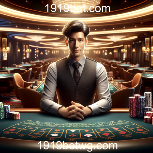A Emoção do Cassino Ao Vivo no 1919bet.com
